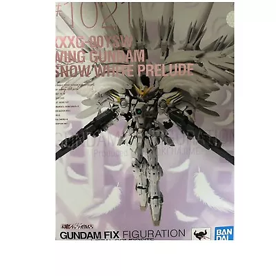 Fix Figuration Metal Composite Wing Gundam Zero Snow White Prelude  Bandai USED • $587.04