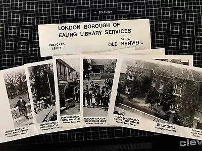  Vintage London Postcards - Set Of 5 -   Old Hanwell  • £5.13