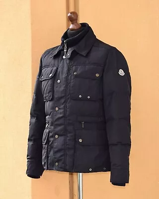 AUTHENTIC MEN'S VINTAGE MONCLER ARNAUD DOWN JACKET COAT Sz. 2  M /Slim P2P 21.5  • $189