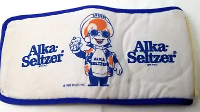 Speedy Alka-Seltzer Can Cozy Insulator 1988 Blue Orange White Vintage • $19.95