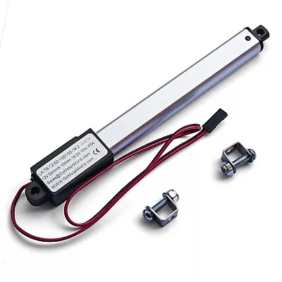 Mini Linear Actuator 12V Stroke Length 4in 4.3LBS Force 2in/s Speed Linear Mo • $25.50