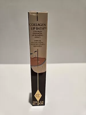 Charlotte Tilbury Collagen Lip Bath - Peachy Plump - 7.9ml - New • £12