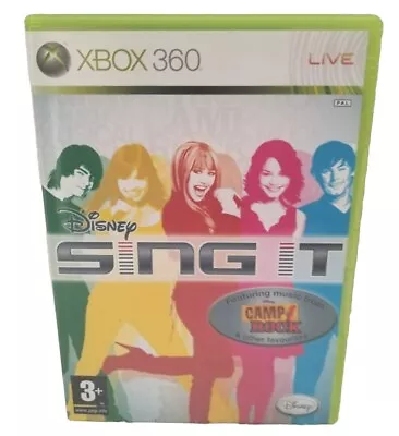 Disney Sing It Game (Xbox 360) With Manual Multi Player HD PAL PEGI 3 Free Post • £3.99