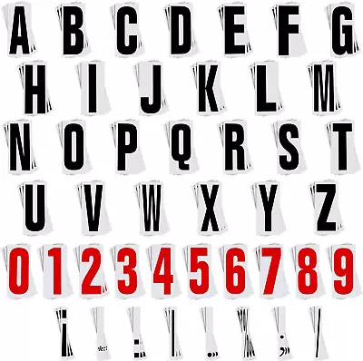 400 Pcs 8 Inch Marquee Sign Letters Flexible Plastic Letters For Outdoor Signs B • $97.69