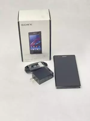 Sony Xperia Z1S C6916 T-Mobile Black Cell Phone Very Good G154 • $35.96