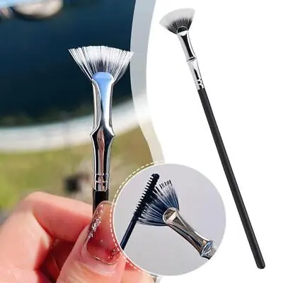 120° Angled Fan-Shaped Eyelash Brush Mascara Brush Lash Separators 170mm R2S0 • $1.23