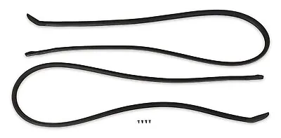 NEW 64 65 66 Mustang  Lower Door Seal Weatherstrip Kit Pair With Pins • $30.95