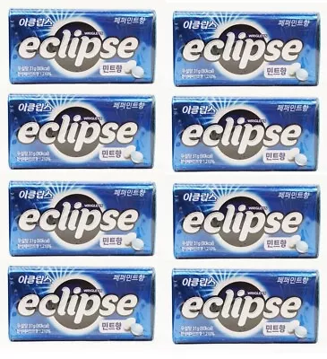 ECLIPSE MINT MINT-Flavored Candy 34g * 8 Tin Case - Sugar Free Candy Wrigley • $37.78