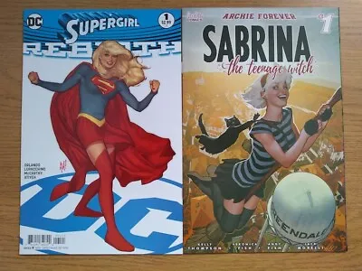 £10 • Buy Adam Hughes Variant Edition Covers. DC Comics Rebirth Supergirl, Sabrina Witch