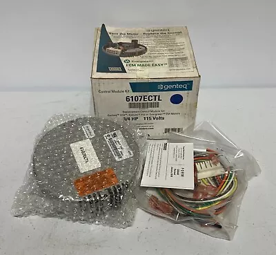 Genteq 6107ECTL X13 ECM Evergreen EM Endura Pro Module For 3/4 HP 115V Motor • $148.88