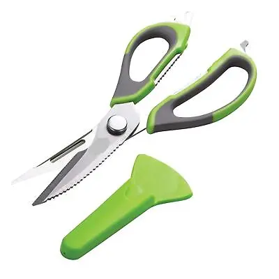 Multi Purpose Kitchen Scissors Detachable Bottle Opener Meat Fish Kitchen Shears • £5.95