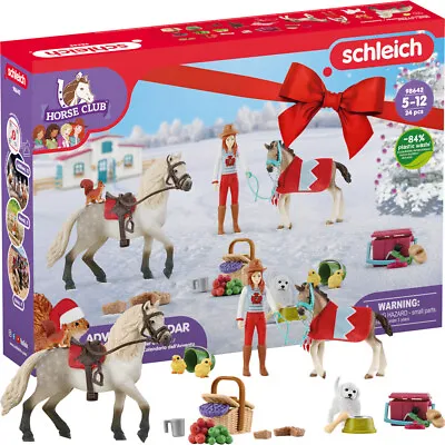 £22.90 • Buy Schleich Horse Club Advent Calendar 2022 With Animal Figures Accessories Ages 5+