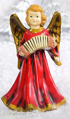 Lovely Vintage Paper Mache Christmas Angel Decoration • $11.99