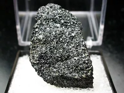 Minerals : Crystalline Mass Of Chromite On All Sides Mouat-sampson Mi Montana • $2.25