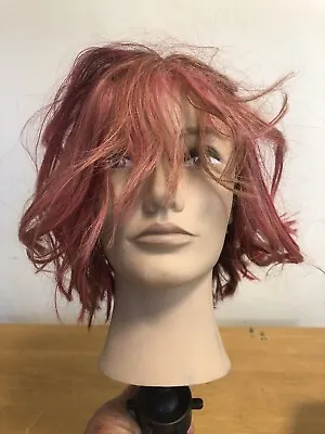 £8 • Buy Hairdressing Head Doll - Good Condition - On A Pole Extension- No Reserve