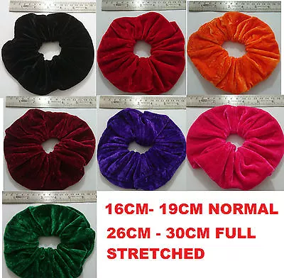 Pair Of Extra Large Hair Scrunchies Elastic Scrunchy Hair Bobbles Hair Scrunchie • £2.89