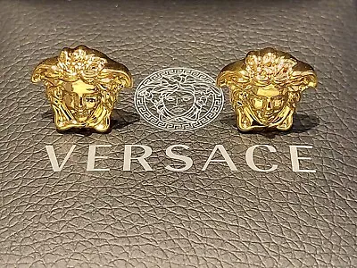 Versace Medusa Earrings • $139.99