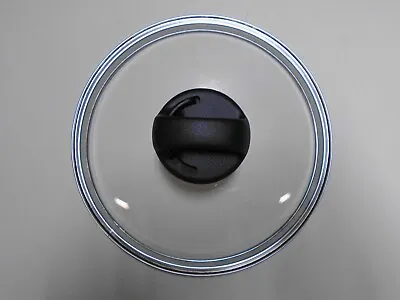 Clear Glass Replacement Lid With Steam Venting Knob 9 1/4  Fitter EUC • $12.99