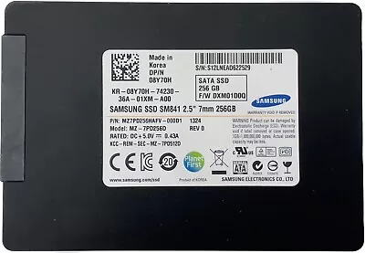 Samsung 256GB SSD 2.5  SATA III 6Gbps MZ7PD256HAFV-000D1 MZ-7PD256D SM841 • £49.99