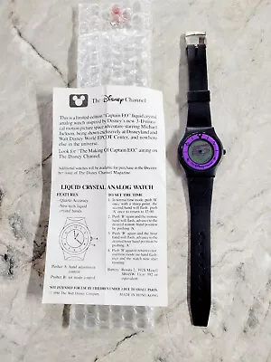 Vintage 1986 Michael Jackson Captain EO Disney Channel Liquid Crystal Watch • $39.99