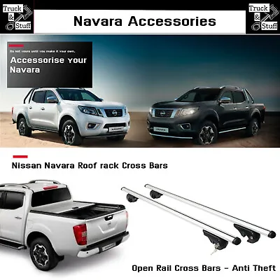 £70 • Buy Roof Bars For Nissan Navara 2016+ NP300 Cross Bars Roof Rack Easy Fit- FREE P&P