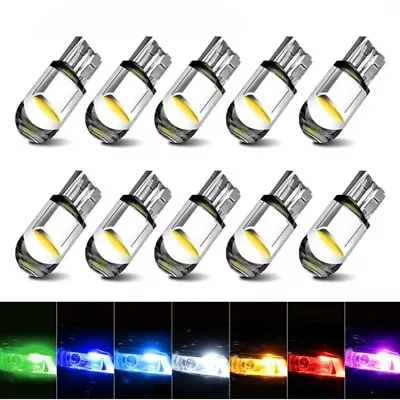 20pc 501 T10 Led Car Bulbs Canbus Error Free Xenon White W5w Side Light Bulb 12v • £2.63