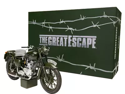 Corgi Triumph Motorbike Trophy The Great Escape Steve Mcqueen Weathered CC08501 • $124.95