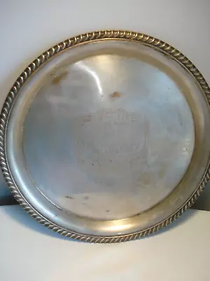 Vintage Chrome  Genesee Beer Tray April 1963- 1000 Barrels • $34.99