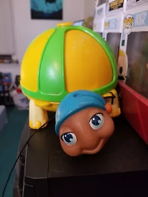 Vintage Glow Worm Glo Turtle 1985 Pull Toy  • $17.90