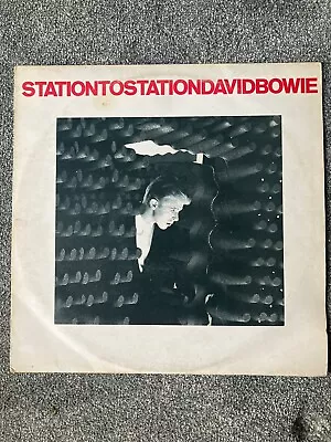 David Bowie - Station To Station Rca Records 1975 Uk Press • £35