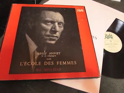 Louis Jouvet L'ecole Des Femmes Moliere 3 Lp Box Pathe! Original '56 Ltd Of 500! • $29