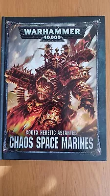 Warhammer 40k Codex Chaos Space Marines - Heretic Astartes 8th Edition V1 • £8