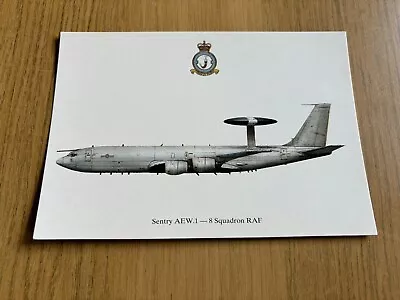 Royal Air Force Boeing E-3 Sentry Postcard • £0.99