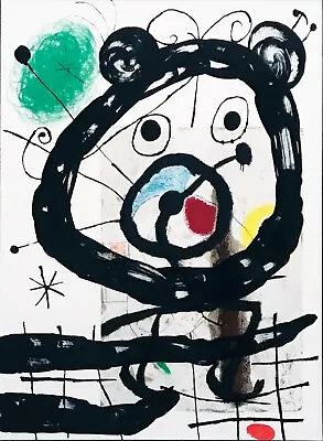 Joan Miro Miro: Peintures Sur Cartons 1965 • $595