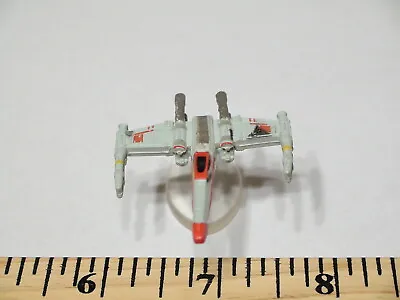 Star Wars Galoob Micro Machines X-Wing Red Squadron Battle Damaged With Stand • $4.25