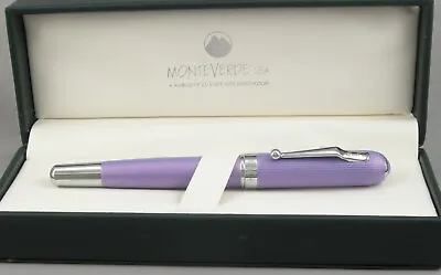 Monteverde Rodeo Drive Iridescent Purple Fountain Pen - New $85 Pen No Reserve • $10.50