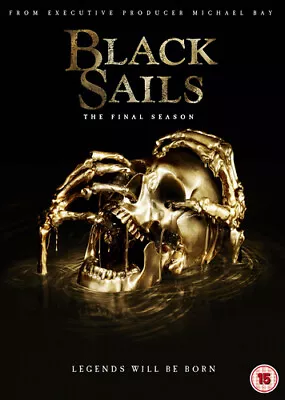 £3.29 • Buy Black Sails: The Final Season DVD (2017) Toby Stephens Cert 15 3 Discs
