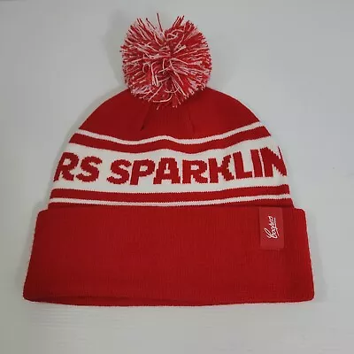 Coopers Beer Sparkling Ale Red/White Promotional Knit Beanie With Pom Pom • $27.99