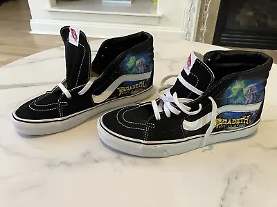 PROTOTYPE MEGADETH Rust In Peace High Top VANS Shoes Sneaker Metallica Motorhead • $269.99