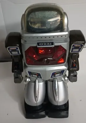 Ozzi The Robot Radio Control 12  Tall EZ-Tec For Parts Or Repair See Description • $19.95