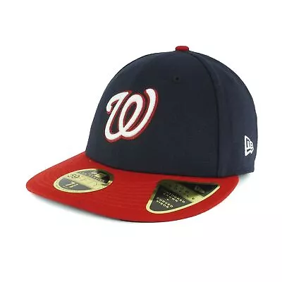 [70367312] Mens New Era MLB Low Profile Authentic 5950 - Washington Nationals • $24.99