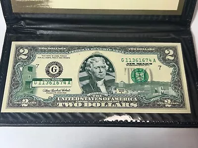 World Reserve Monetary Exchange  2003-A  $2 Bill NEW MEXICO • $13.99