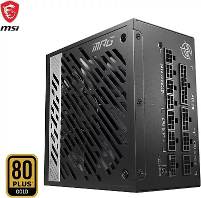 MSI MPG A1000G PCIe5 1000W Modular Power Supply 80 PLUS Gold PSU • £119.99