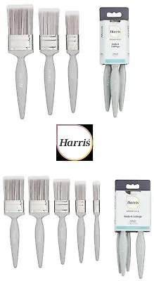 Harris Paint Brushes Set Harris Essentials Wall Ceiling Paint Brushes Set DIY • £3.45