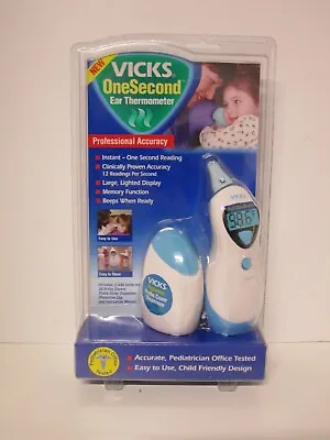 NEW VICKS OneSecond EAR THERMOMETER • $10.95