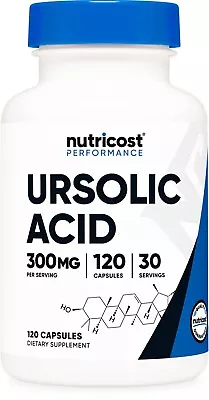 Nutricost Ursolic Acid 300mg 120 Capsules • $17.98