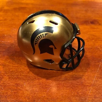 Michigan State Spartans 2011 Gold Custom Pocket Pro Helmet MSU Big Ten • $22