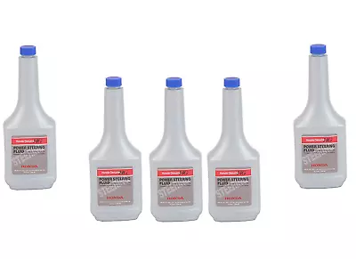 5 X -12oz Bottles (5-Bottles) Genuine Power Steering Fluid 08206-9002 For Honda • $49.98