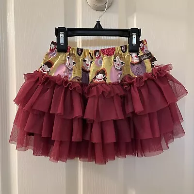 Matilda Jane Character Counts Heart Soul Sylvia Russian Doll Tutu Skirt Size 2 • $24.99