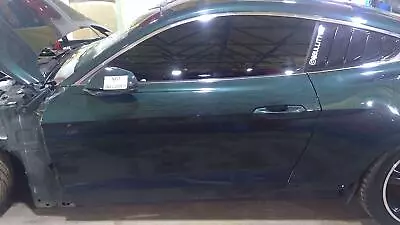 2015-2021 Ford Mustang Coupe Driver Left LH Door (Dark Highland Green B5) OEM • $178